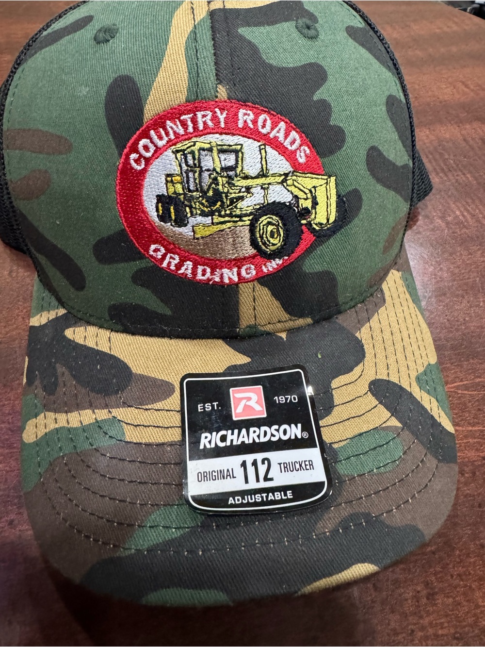 Richardson 112 trucker hat camo- Country Roads (v1) Trucker Hat - Camo